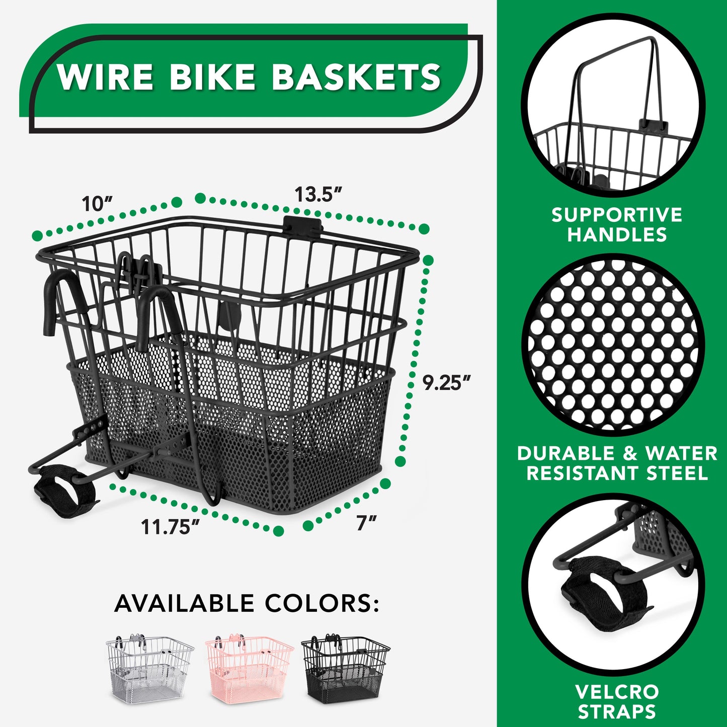 Wire Bike Basket