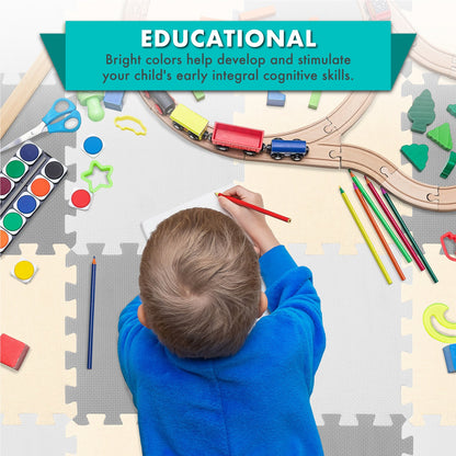 Kids Solid Floor Play Mat