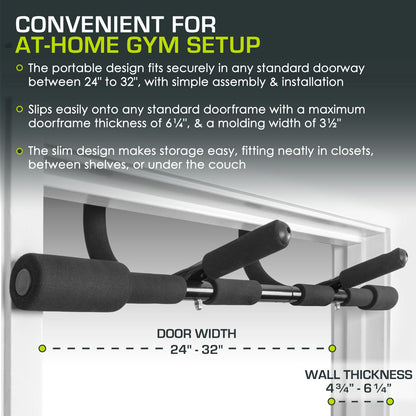 Multi-Grip Lite Pull-Up Bar