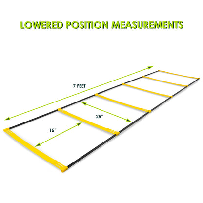 Raised Agility Ladder 6 Rungs